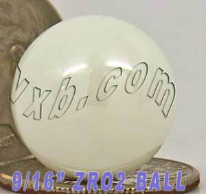Loose Balls 9/16" = 14.288 mm Ceramic ZrO2:vxb:Ball Bearing