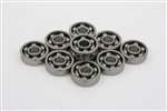 10 Bearing 3x6x2 Stainless Steel Open Miniature Ball Bearings