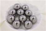 10 Diameter Chrome Steel Bearing Balls 31/64 G10 Ball Bearings