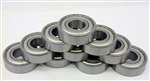10 Unflanged Shielded Slot Car Bearing 1/8 x 1/4 inch Bearings