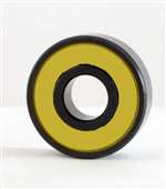 100 Sealed Skate Bearing Black Ball Bearings:Deep groove ball bearings