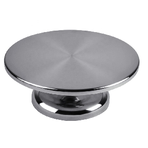 12" Inch Commercial Stainless Steel Cake Making Lazy Susan