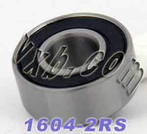 1604-2RS Bearing 3/8"x7/8"x11/32" inch Sealed:vxb:Ball Bearing