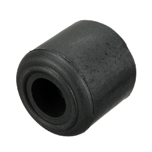Black Rubber Door Stop Stopper Cylinder 17x28x25mm