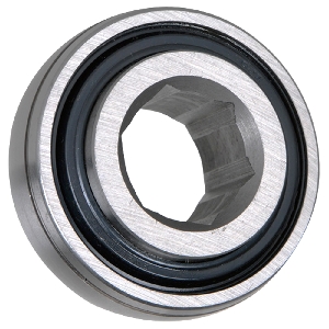 207KRR17  Agricultural Bearing Hex Bore 1-1/4" inch Bore Bearing