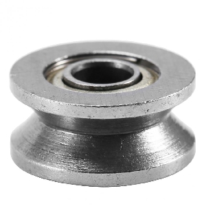 4mm Bore Bearing with 13mm Shielded  Pulley V Groove Track Roller Bearing 4x13x6mm