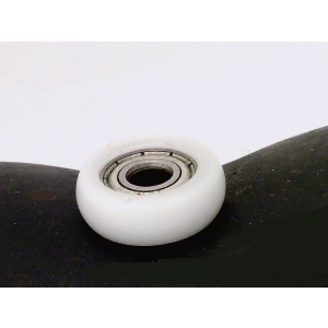 5mm Bore Bearing with 27mm Plastic Tire Top view