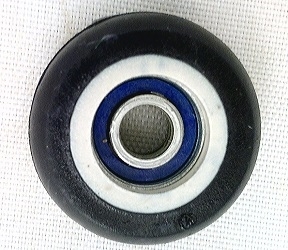 5mm Bore Bearing with 23mm Plastic Tire 5x23x7mm