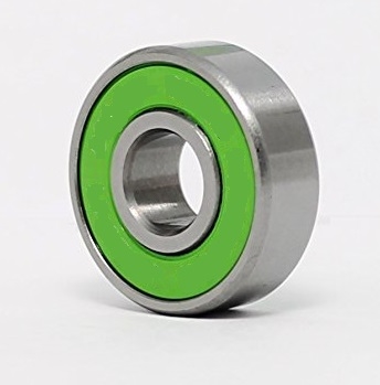Fidget Hand Spinner Bearing with green Seals 8x22x7mm