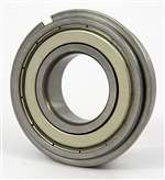 6202ZZNR Shielded Bearing with snap ring groove + a snap ring 15x35x11 Ball Bearings