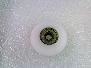 6mm Bore Bearing with 35mm Plastic Tire Top view
