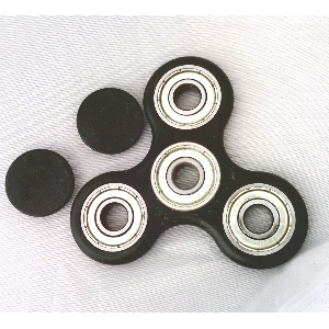 Black Fidget Hand Spinner Toy 42Q