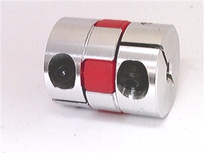 D20-L25 3mm to 4mm Jaw type Flexible Coupling
