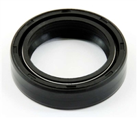 Shaft Oil Seal Dual Spring DC26x37x10.5 Rubber Covered Double Lip w/Garter Spring