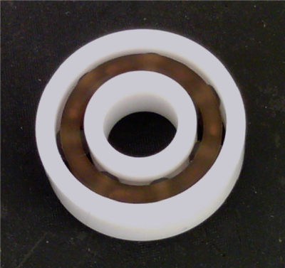 Fidget Hand Spinner Full Ceramic 608 Bearing: Si3N4 Balls, Nylon Cage 8x22x7