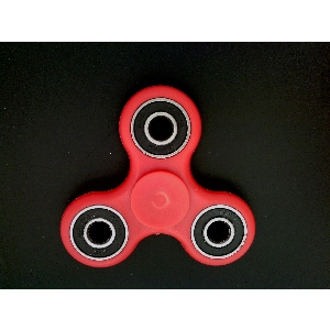 Red Fidget Hand Spinner Toy 42Q