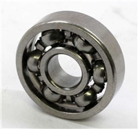 10 ABEC-3 Bearing Stainless Steel Open 3x6x2.5 Miniature