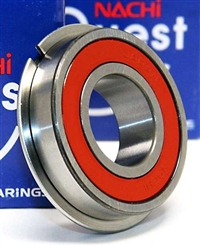 6203-2NSENR Nachi Bearing Sealed C3 Snap Ring Japan 17x40x12 Bearings