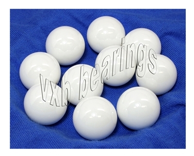 Pack of 10 Loose Ceramic Balls 15/32" = 11.906mm G10 ZrO2 Bearing Balls