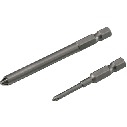 NBK-SKQB-1 Bits for Cross Recessed Head Cap Screws with Extra Low Profile