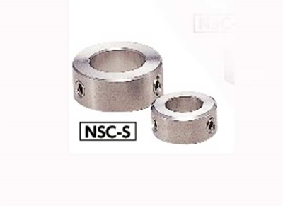 NSC-10-10-S NBK Steel Collar - Set Screw Hex Socket SUSXM7 Type -  NBK - One Collar Made in Japan