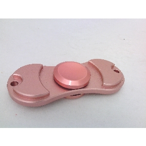 Pink Aluminum Dual Fidget Hand Spinner Toy 42Q