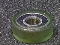 PU6x18x7-2RS Polyurethane Rubber Bearing 6x18x7mm Sealed Miniature