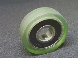PU8X28X7-2RS Polyurethane Rubber Bearing 8x28x7mm Sealed Miniature
