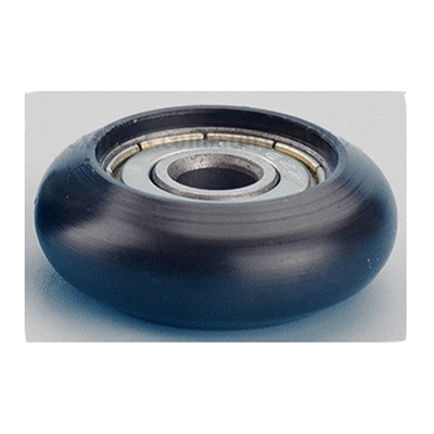 3mm Bore Bearing with 17mm Plastic Tire Top view