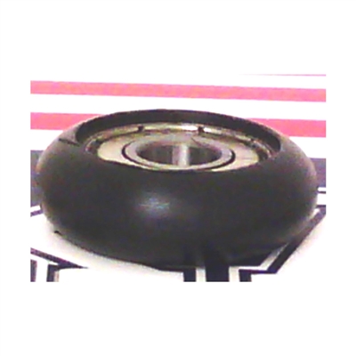 3mm Bore Bearing with 17mm Plastic Tire Side view