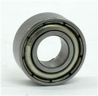 10 R168ZZ Shielded Bearing 1/4"x3/8"x1/8" inch Miniature