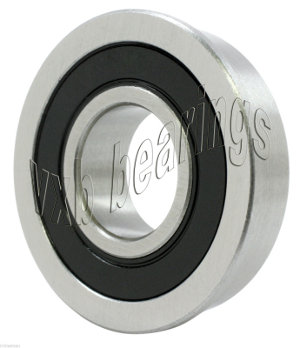 SFR168-2RS Stainless Steel Flanged Bearing 1/4"x3/8"x1/8":Sealed:vxb:Ball Bearing