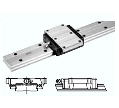 SGW21TE NB made in Japan 21mm  Miniature Square Slide Unit Block Linear Motion with no seals