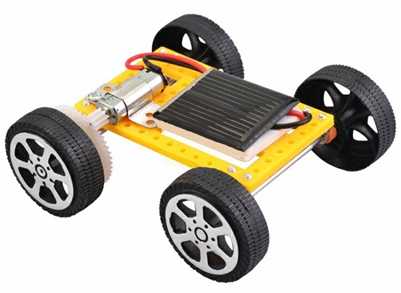 Solar Power Powered Toy Car Kit STEM DIY 80x75x32mm 42Q