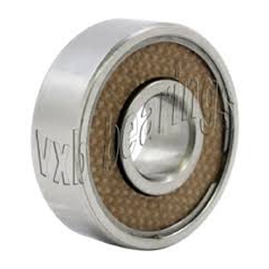 SR2-6-2TS EZO Stainless Steel Bearing 1/8"x3/8"x9/64" inch Miniature-Made in Japan