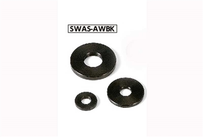 SWAS-3-8-1-AWBK NBK Stainless Steel Black Adjust Metal Washer -Made in Japan-Pack of One