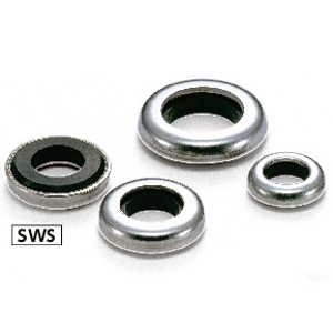 SWS-3 NBK Seal washer - Rubber Packing Silicone rubber  NBK  Washers  Pack of 10 Washers Made in Japan