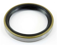 Oil and Grease Seal Double Lip TB105x130x12 has outer metal case and extra axial face lip