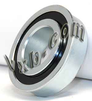 F1234 Unground Flanged 3/8 bore:Full Complement:vxb:Ball Bearing