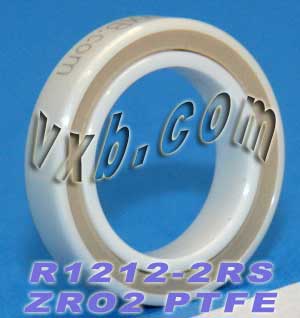 R1212-2RS Full Ceramic Bearing 1/2"x3/4"x5/32":vxb:Ball Bearing