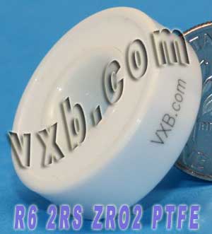 R6-2RS Full Ceramic Bearing 3/8"x7/8"x9/32":vxb:Ball Bearing