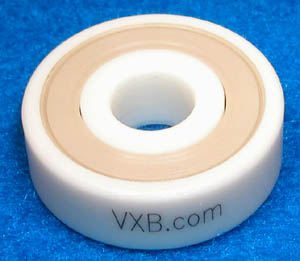 Full Ceramic Sealed Bearing 5/8"x1 3/8"x11/32" ZrO2:vxb:Ball Bearing