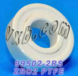 99502-2RS Full Ceramic Sealed Bearing 5/8"x1 3/8"x7/16" ZrO2:vxb:Ball Bearing