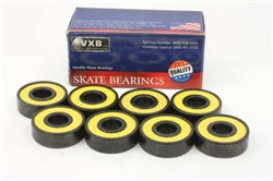 Set of 8 Sealed Skateboard Bearing
