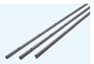 1 1/4" inch NB Shaft Support Rail 48" inch:vxb:Ball Bearing