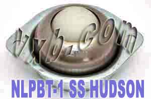 NLPBT-1 SS Flanged Mounted Ball Transfer Unit 1 Main Ball:vxb:Ball Bearing