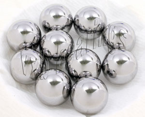 Lot of 10 Loose Carbon Steel Bearing Balls 1" G40:vxb:Ball Bearings