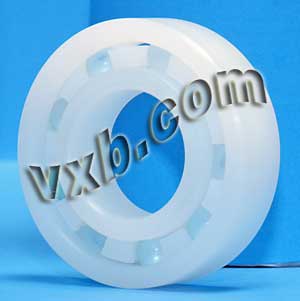 POM 626 Plastic Radial With Glass Bearing 6x19x6:vxb:Ball Bearing