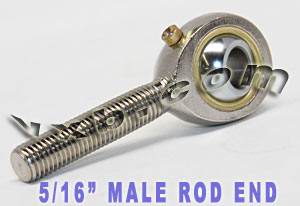 Male Rod End 5/16 Inch POSB5 Heim Joint:vxb:Ball Bearing