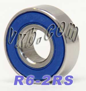 R6-2RS Sealed Bearing 3/8"x7/8"x9/32":vxb:Ball Bearing
